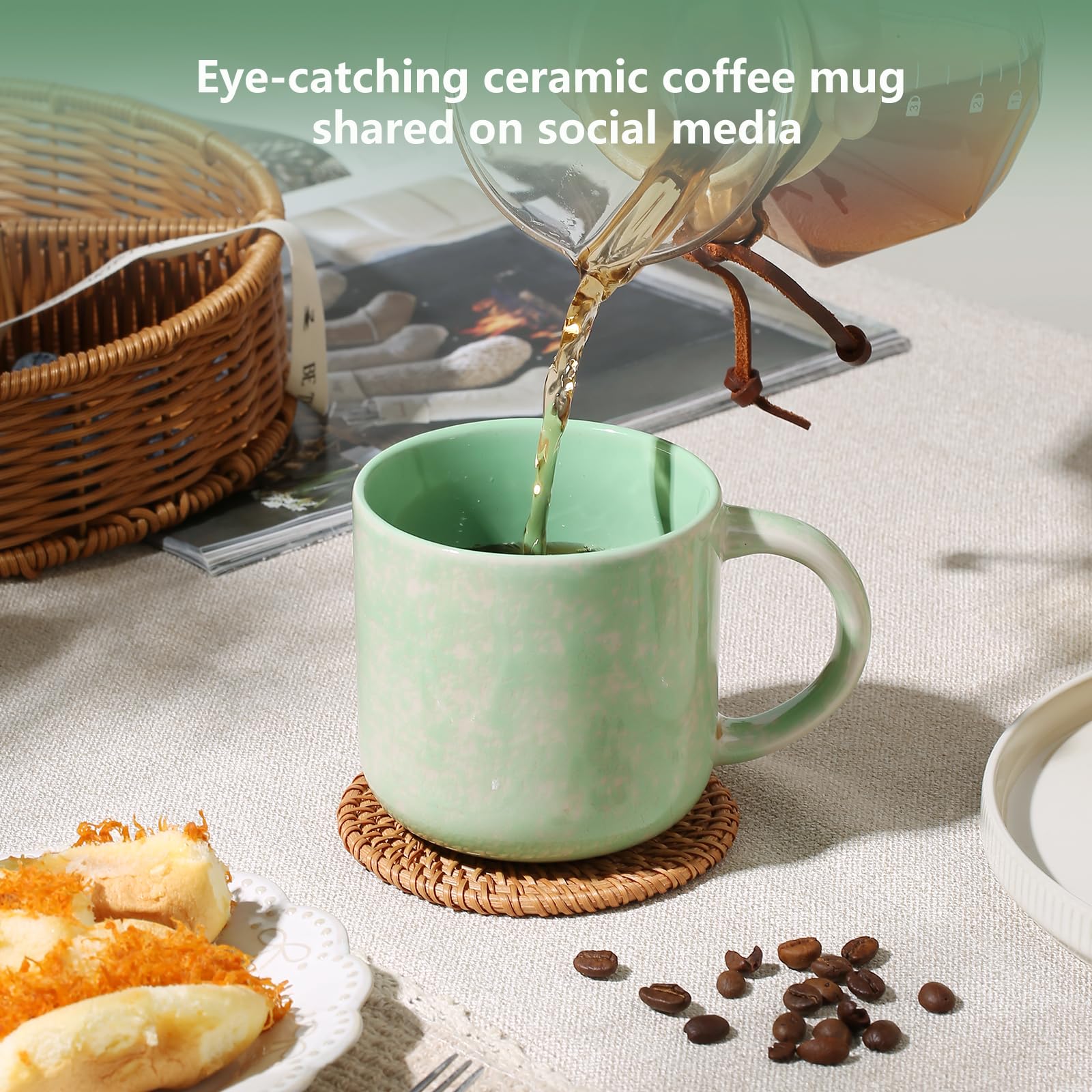 MONITO 4-piece mug set fits home, office, and gifting occasions with style.