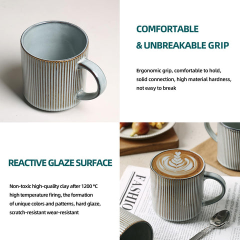 MONITO smooth glaze resists stains for quick cleaning after entertaining.
