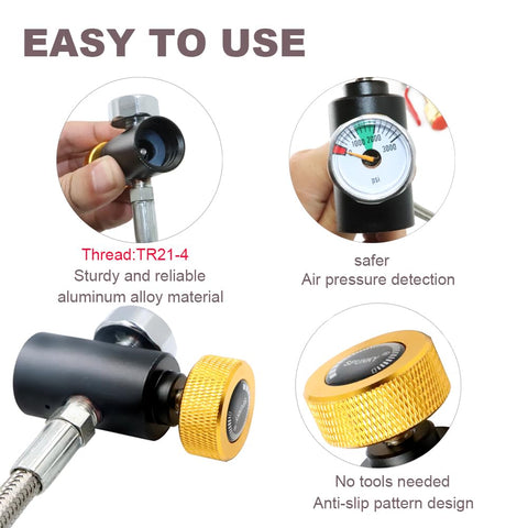 MONKEMON TR21-4 outlet for common soda cylinders.