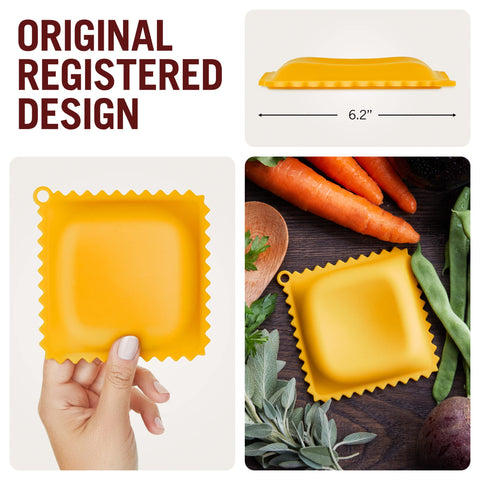 Monkey Business ravioli spoon rest adds fun while protecting countertops during meals.