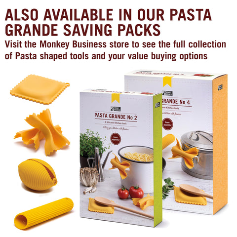 Monkey Business ravioli spoon rest makes a charming gift for food lovers.