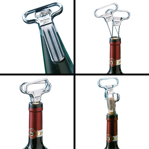 MONOPOL Westmark die-cast metal handle offers a steady grip
