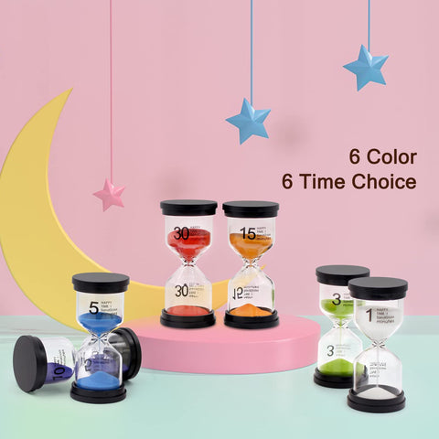 Monsin sand timer 5-minute multicolor for quick transitions and cooking timers