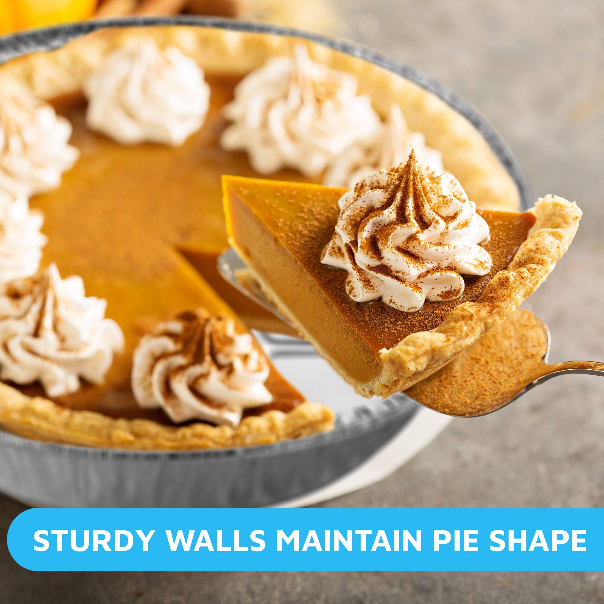 MontoPack pie pan in oven ready for versatile desserts