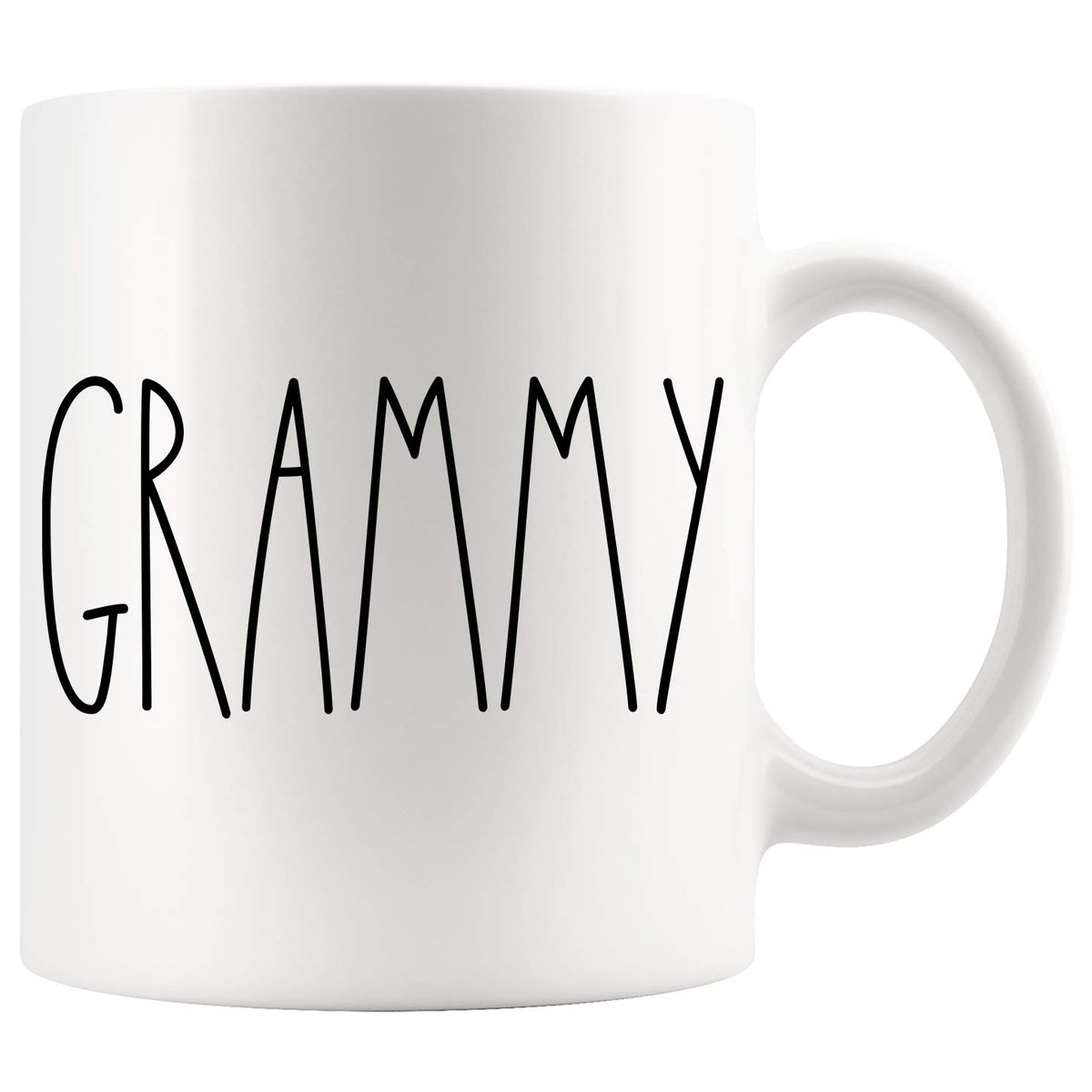 Moon9xx Grammy Gifts coffee mug, front view, ideal for festive gifting and cozy morning sips.