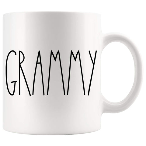 Moon9xx Grammy Gifts coffee mug, front view, ideal for festive gifting and cozy morning sips.