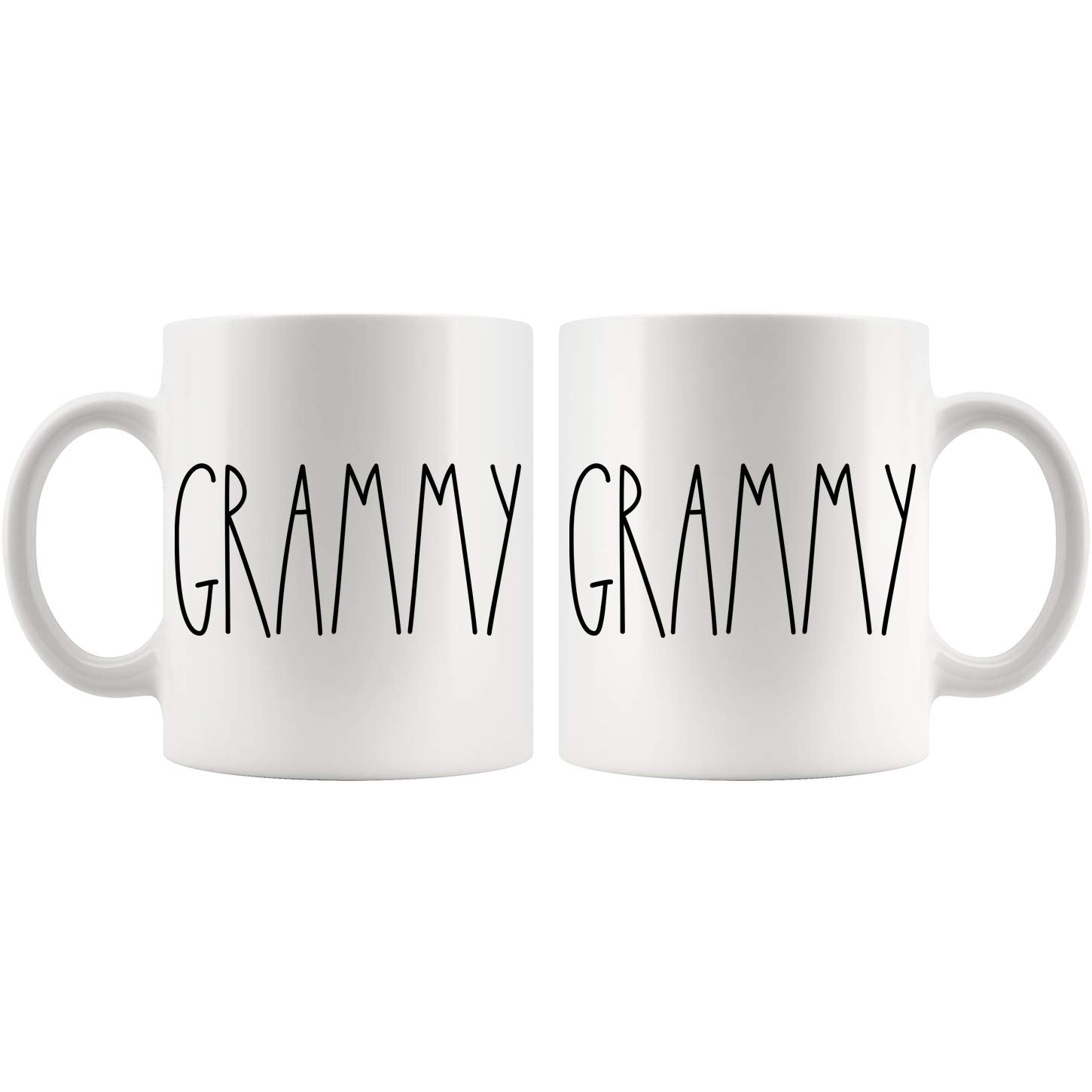Moon9xx Grammy Gifts mug, handle side, perfect for Mother's Day or pregnancy reveal celebrations.