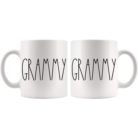 Moon9xx Grammy Gifts mug, handle side, perfect for Mother's Day or pregnancy reveal celebrations.
