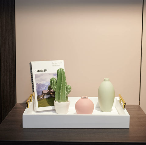 Moonlit Pond multi-scene tray blends with decor and daily routines.