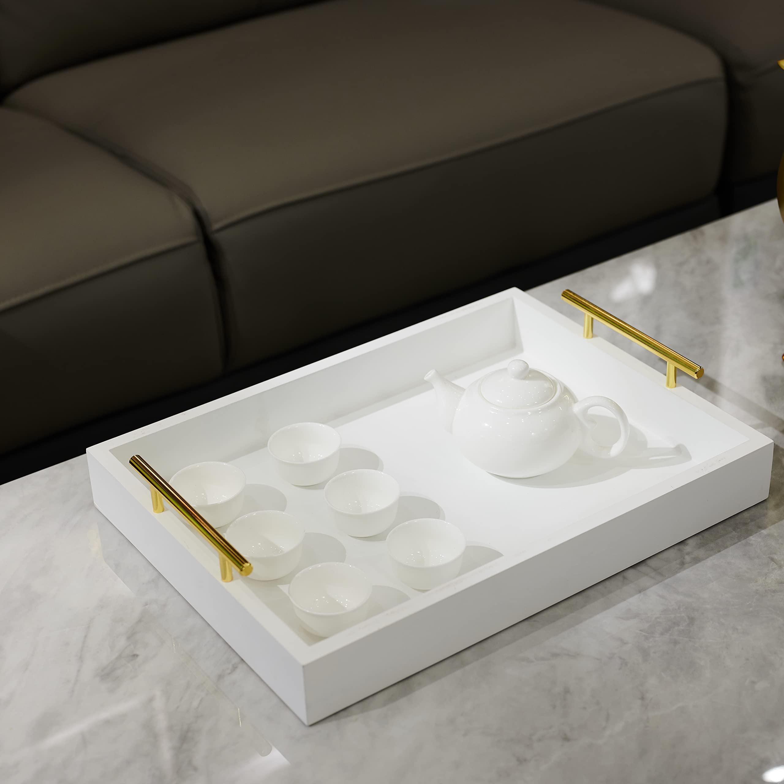 Moonlit Pond outdoor tray suitable for casual outdoor entertaining.