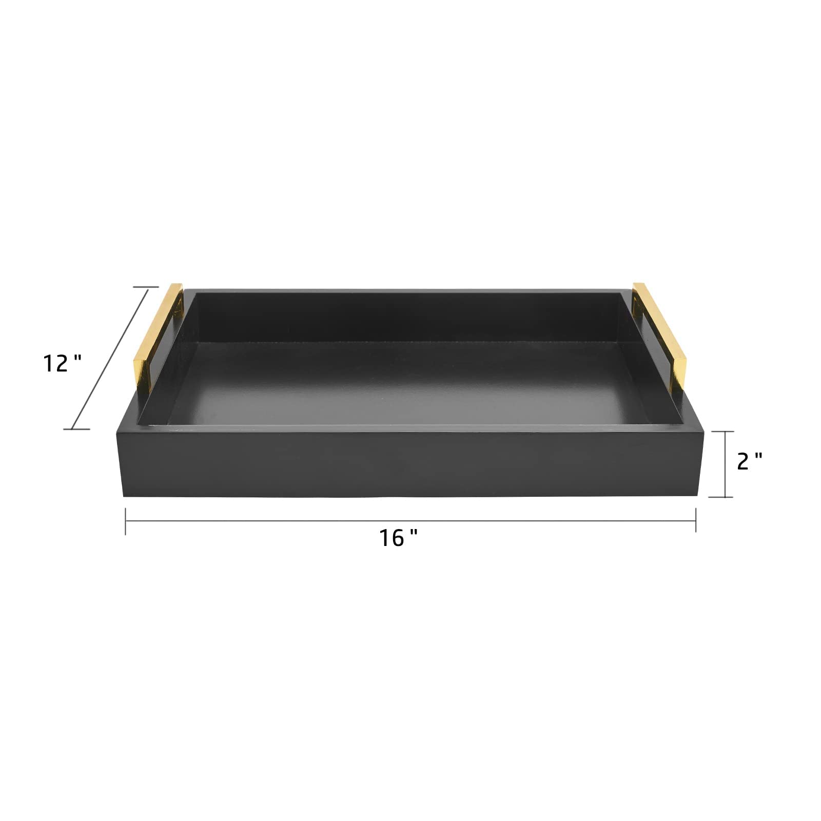 Moonlit Pond bathroom tray holds toiletries neatly within reach.