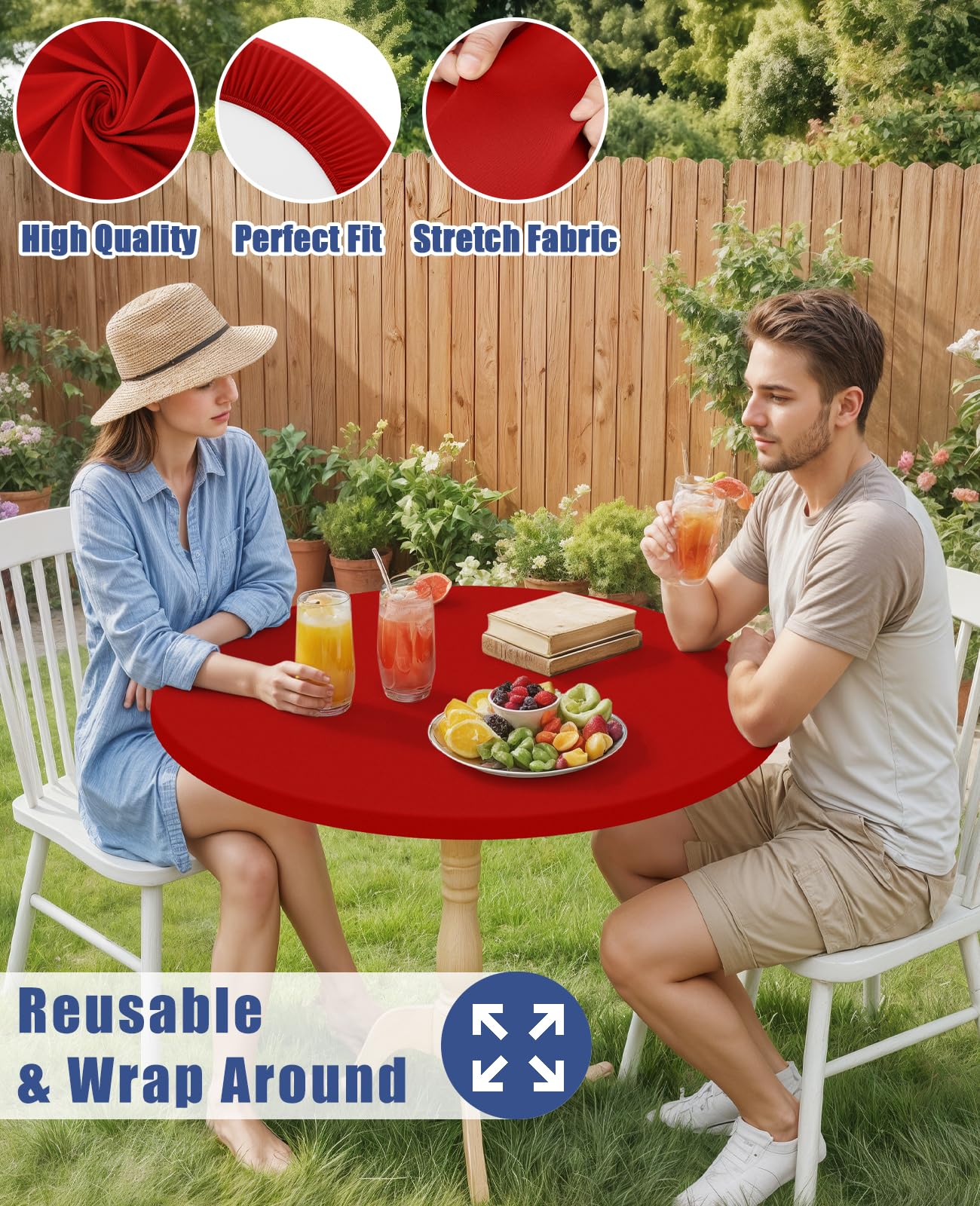 Moosfor machine washable design makes cleanup quick after events.