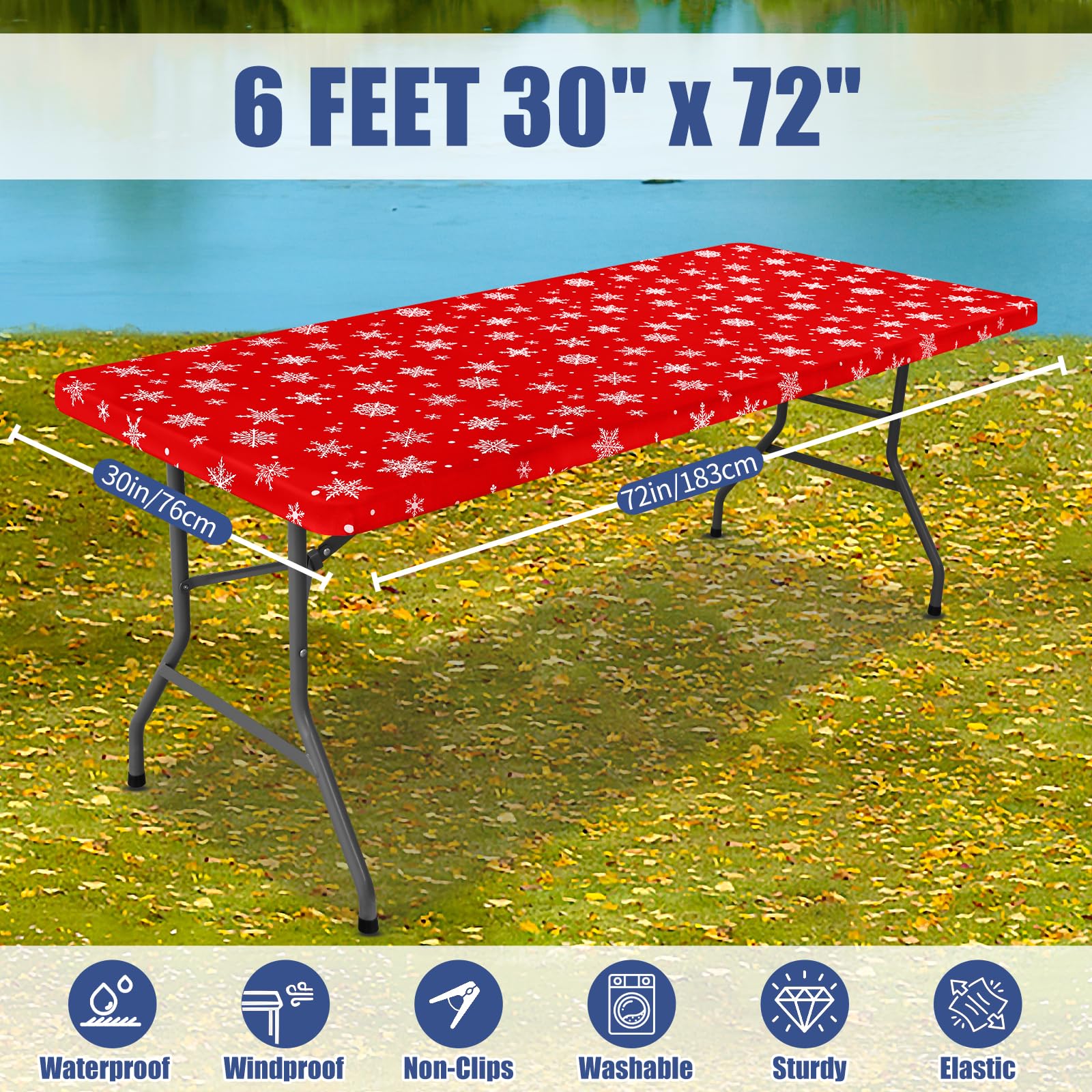 Moosfor secure fit with elastic edges reduces shifting