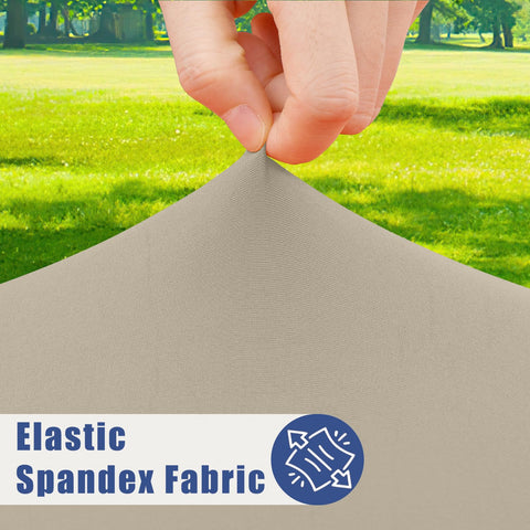 Close-up of Moosfor stitching on tablecloth emphasizing durability