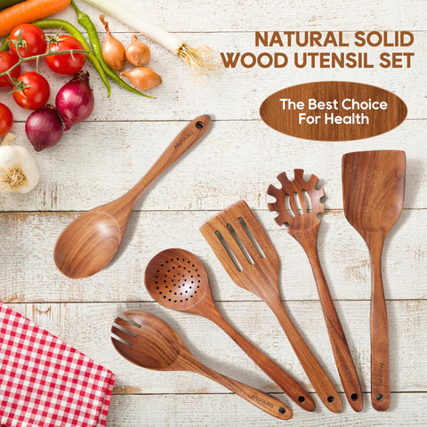 Mooues complete 6-piece set covers all essential cooking tasks.