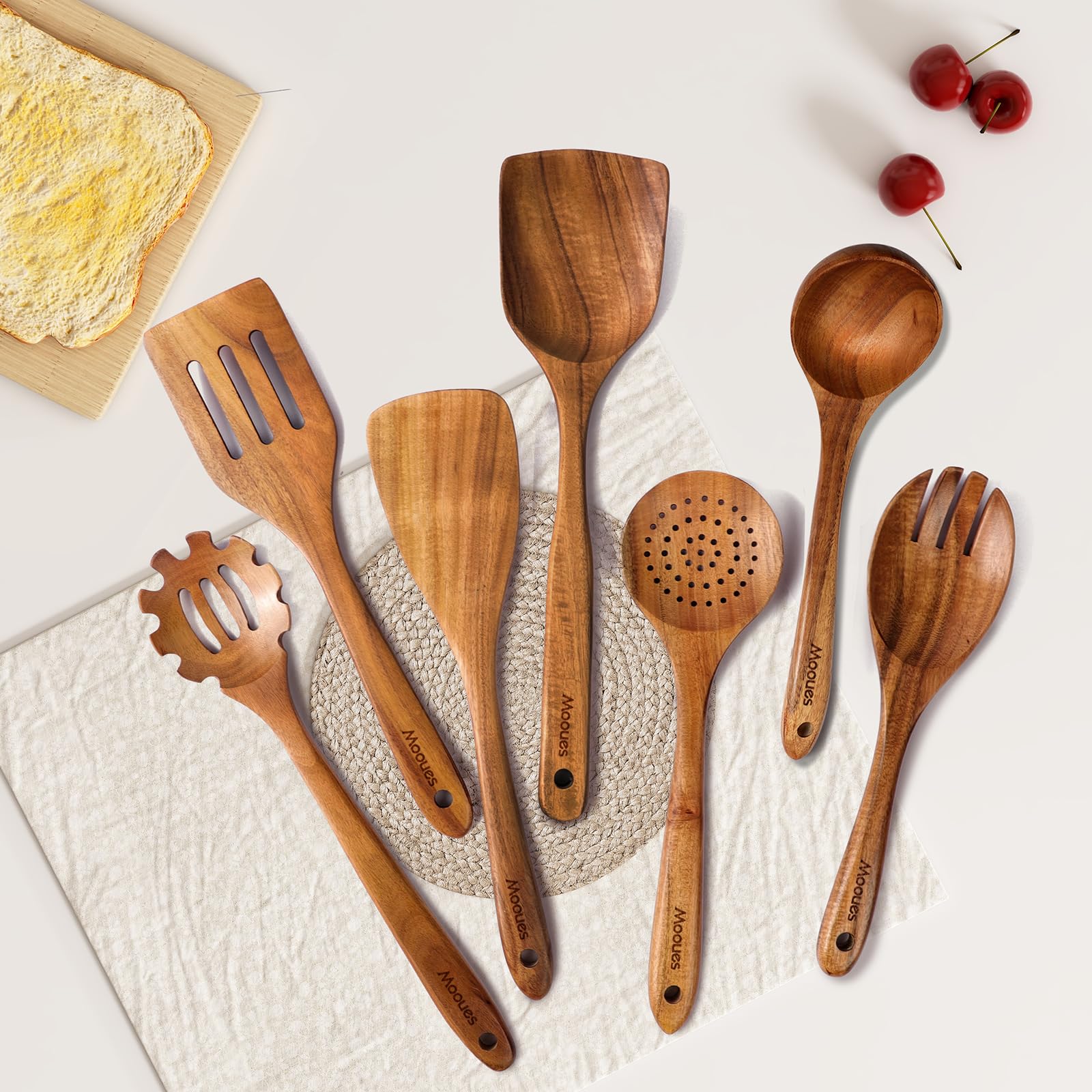 Mooues gift-ready kitchen collection in rustic packaging