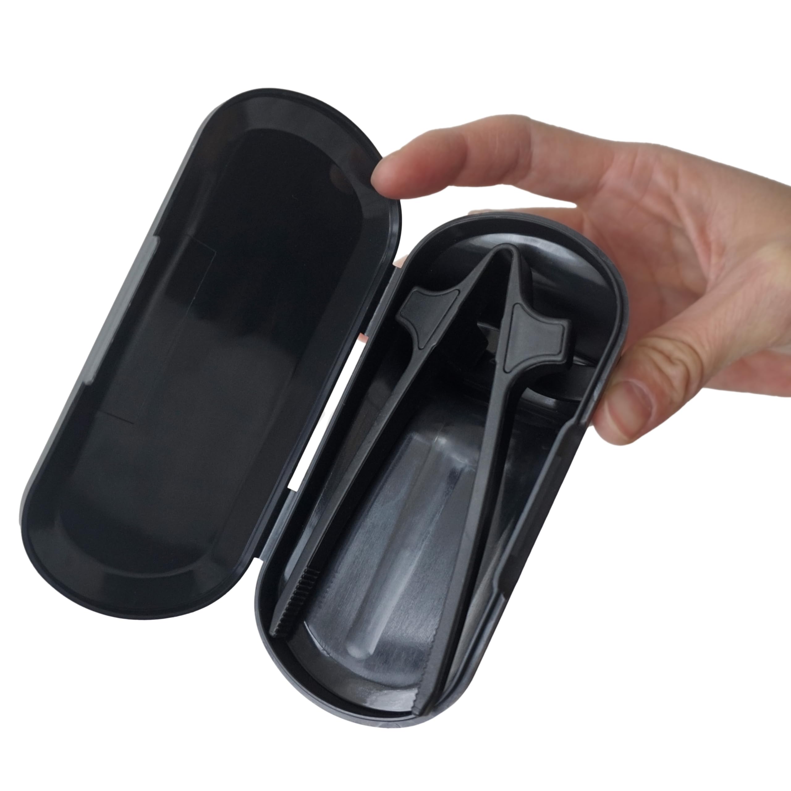 Moqing portable storage case keeps snacks organized on the go.