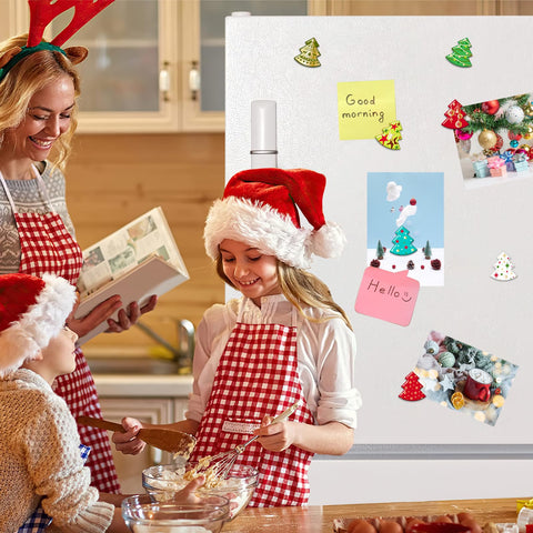 MORCART resin magnet holds photos and notes with secure fridge grip