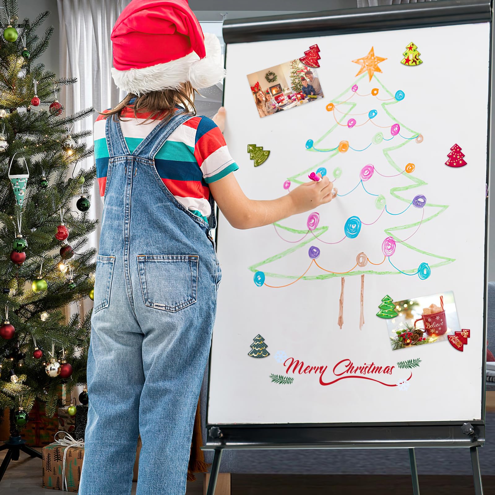 MORCART Christmas tree magnets set is a cute gift for family and friends