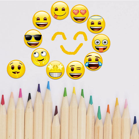 MORCART emoji magnets set is easy to reposition without surface damage