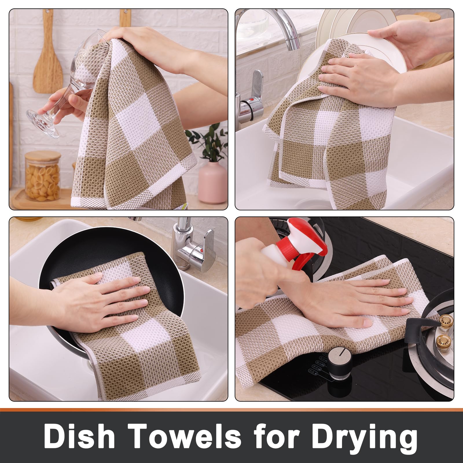 Mordimy towels serve as pot-handle insulating pads during cooking