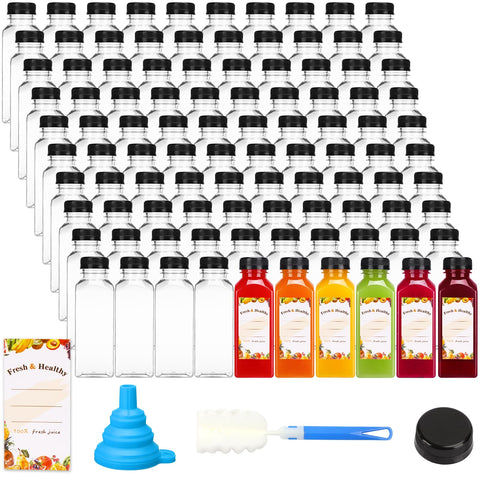 Moretoes 144-pack 12oz bottles with lids for easy meal prep.
