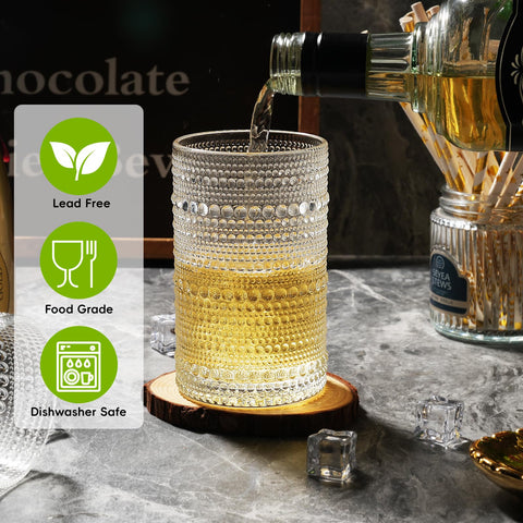 Moretoes dishwasher-safe glassware, easy cleanup after gatherings and daily use.