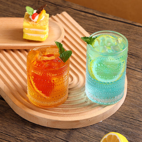 Moretoes multipurpose glasses suit soda, juice, milkshakes, and more.