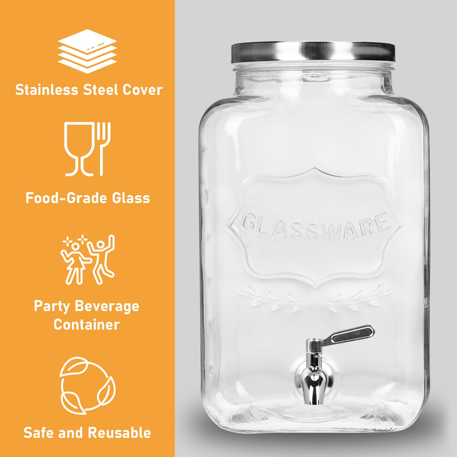 Moretoes stable stand with coasters keeps cups secure