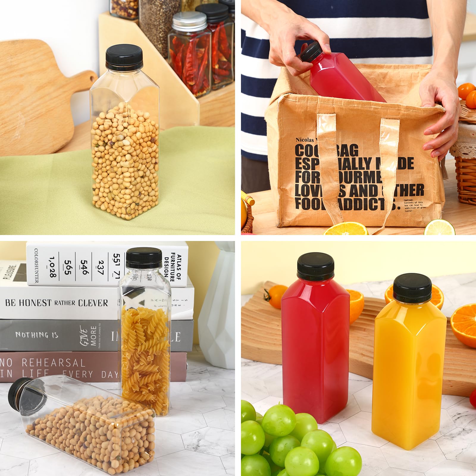 Moretoes waterproof stickers help label flavors and batches.