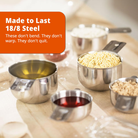 Morgenhaan kit shows metric and US markings for versatile cooking.
