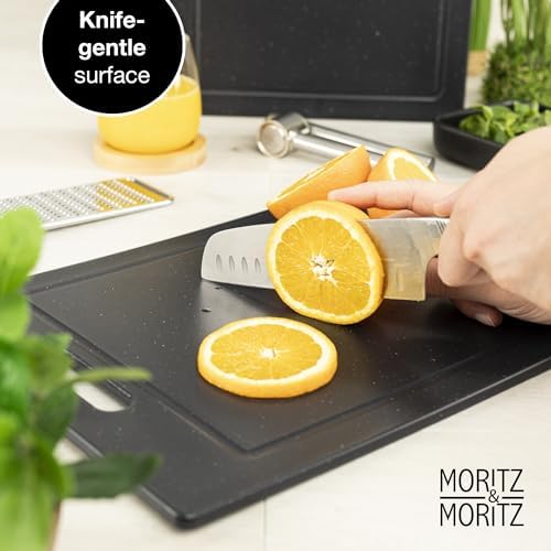 Moritz & Moritz cutting-board set doubles as a stylish serving platter