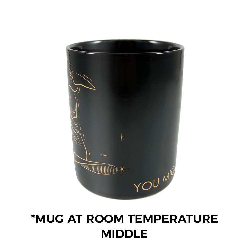Morphing Mugs desk display shot showcases this fandom-inspired kitchenware.