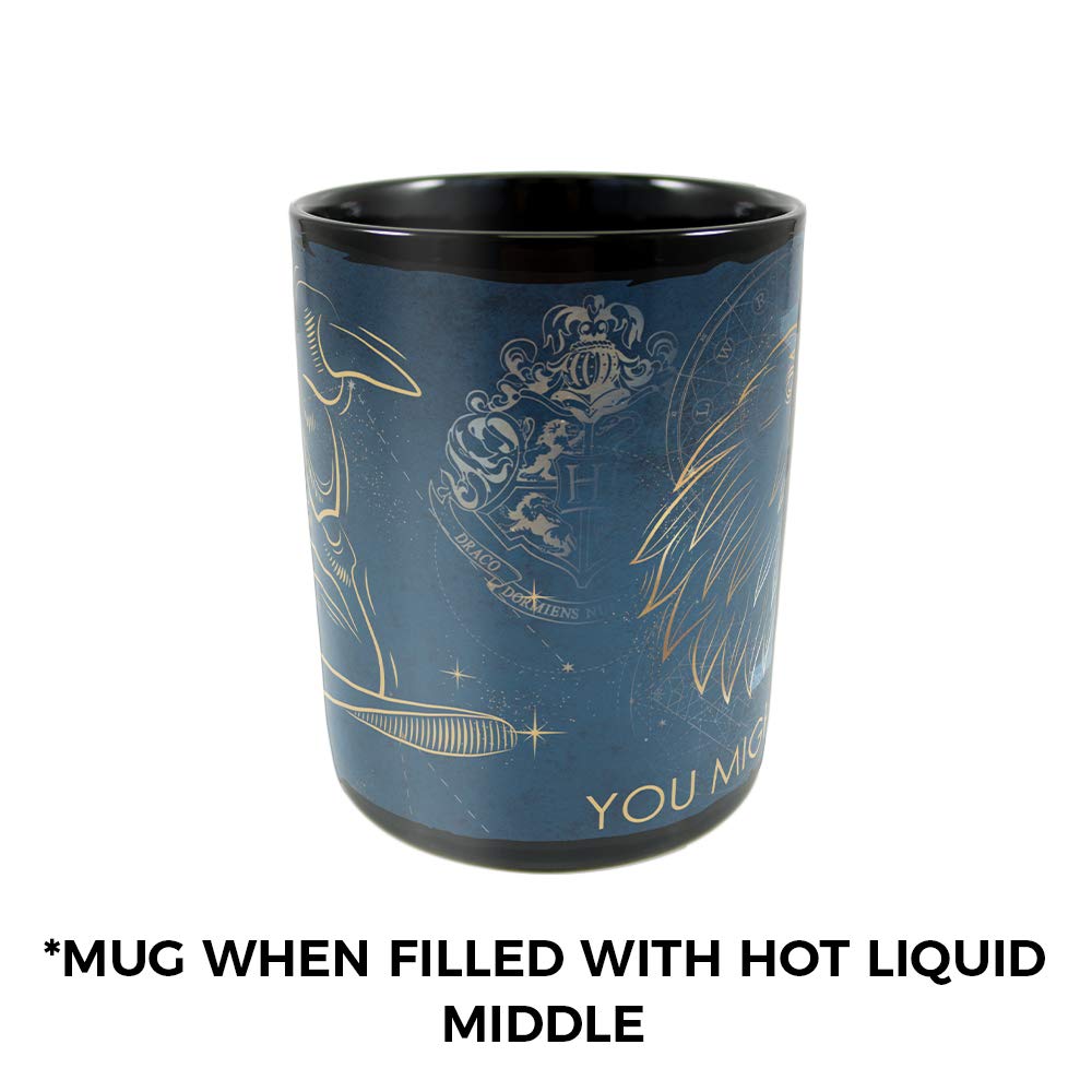 Morphing Mugs Ravenclaw eagle crest adds scholarly charm to your mug.