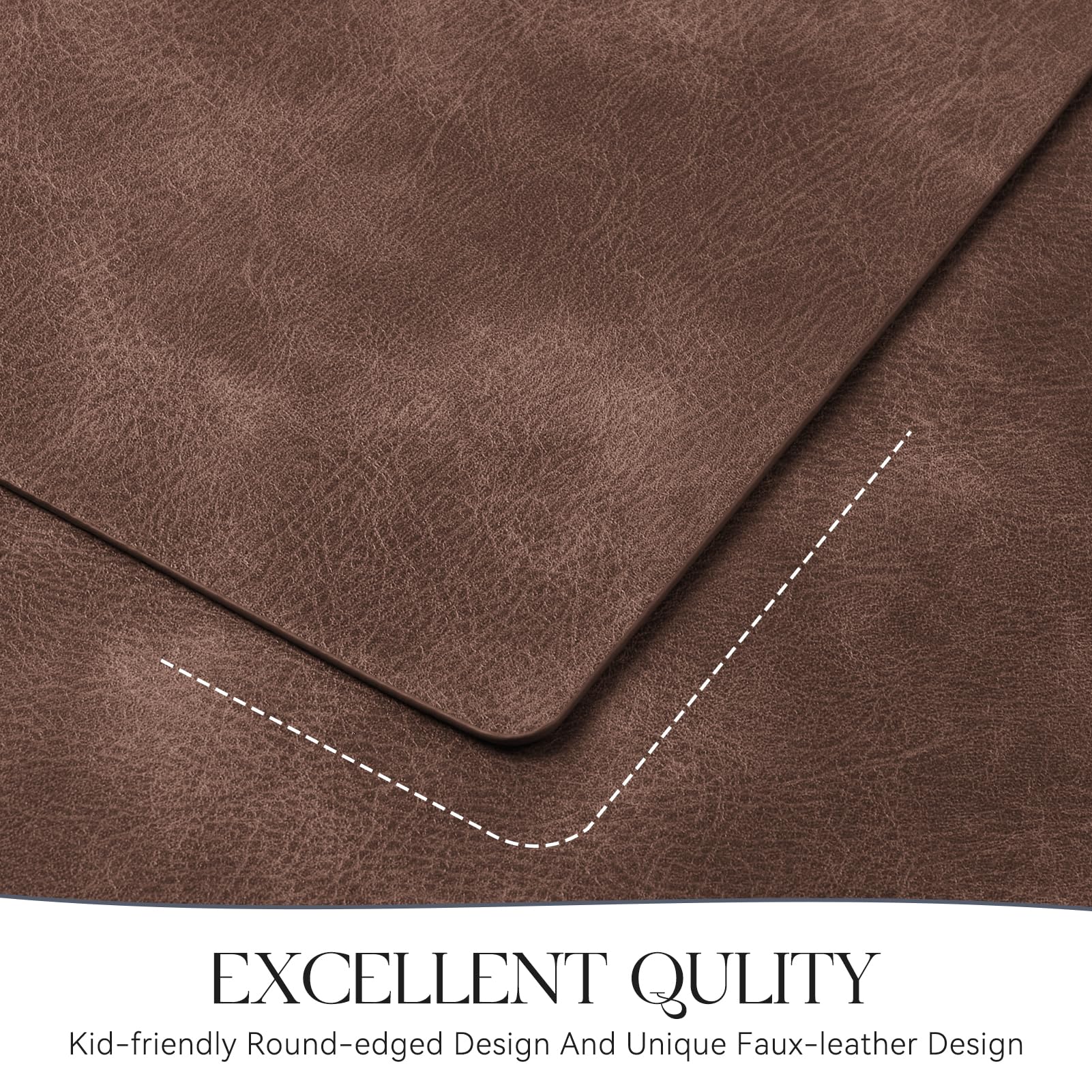 MOSAYT placemats reversible design offers dual looks for occasions