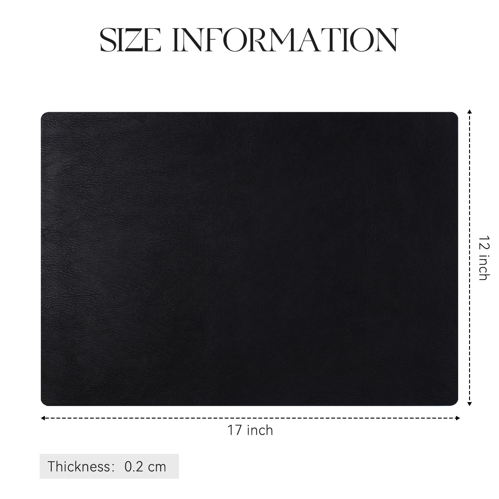 MOSAYT reversible design placemats offer versatile styling for different tables.