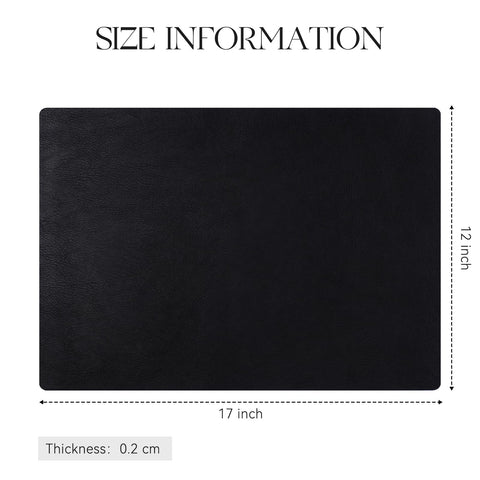 MOSAYT reversible design placemats offer versatile styling for different tables.