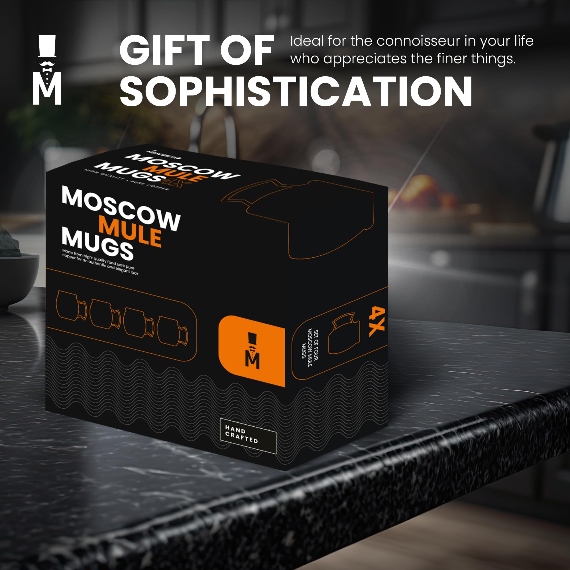 Moscow-Mix gift-ready packaging signals a premium gifting experience.
