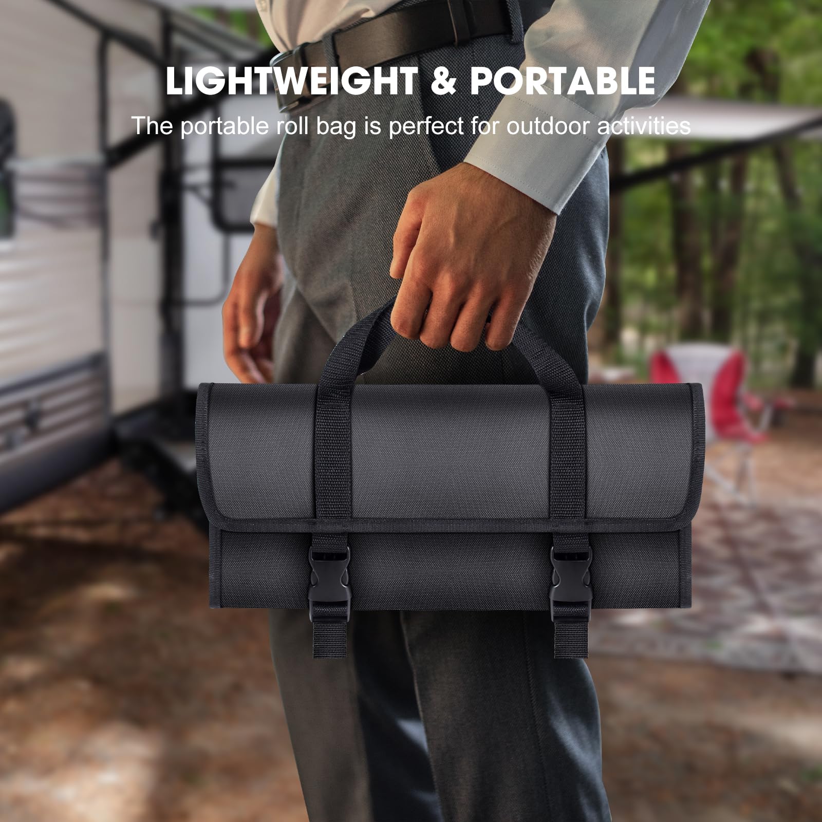 MOSFiATA knife sheath protects blades during storage and travel