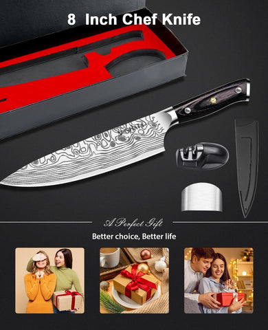 MOSFiATA laser-engraved blade detail enhances decoration and anti-stick feature.