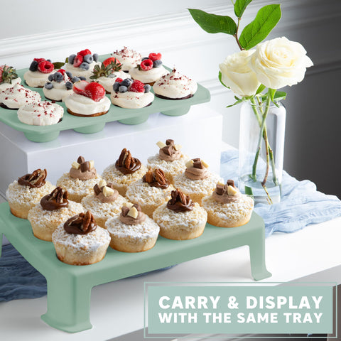 Foldable bottom tray allows compact storage when not in use