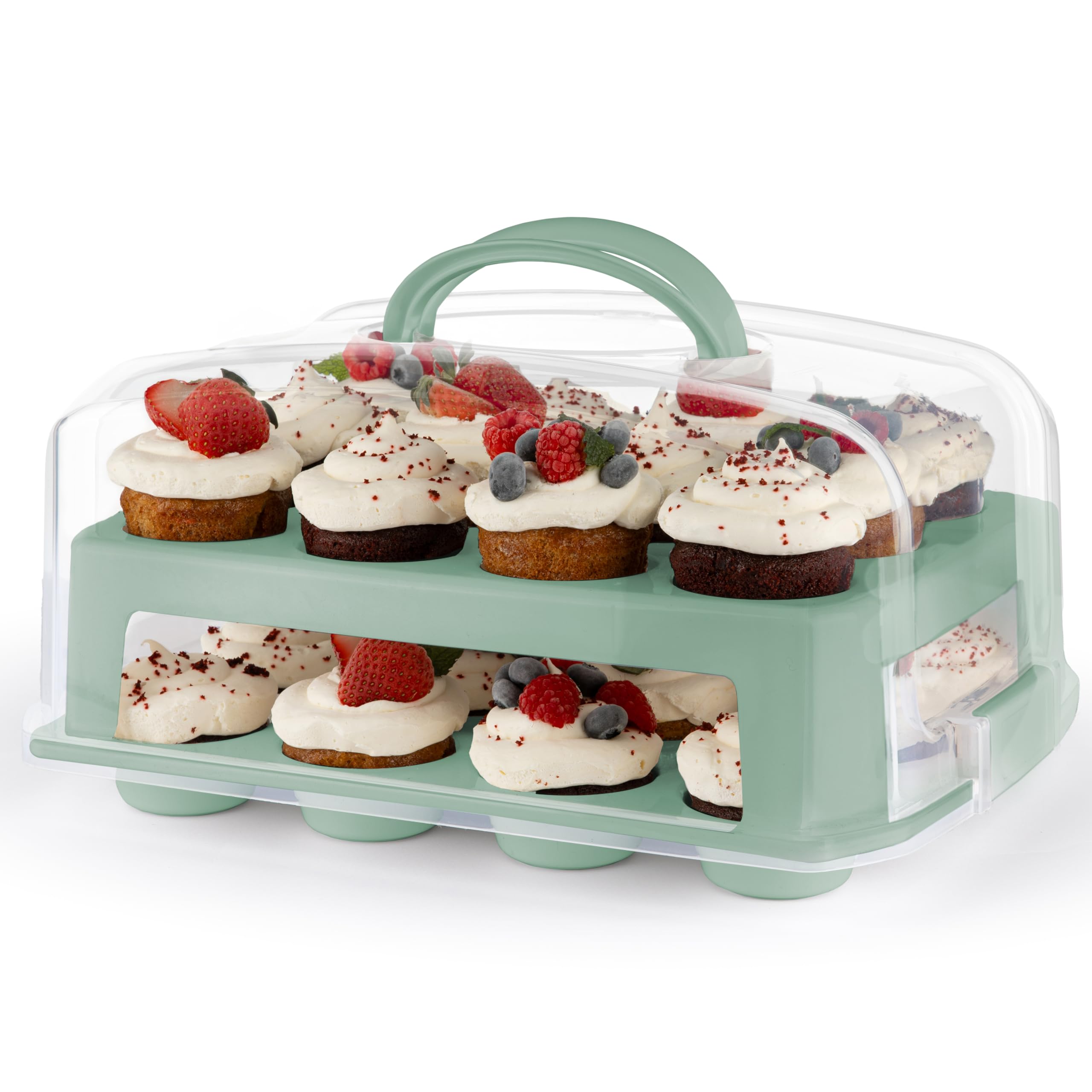 Durable structure protects delicate pastries en route