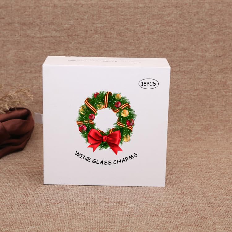 MOSNLEILA wreath charm offers festive charm while preventing mix-ups.