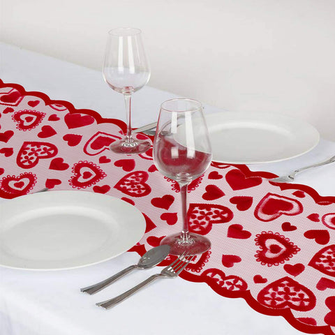 Mosoan table runner ideal for weddings and engagement celebrations.