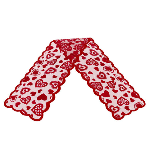 Mosoan table runner is machine washable for easy care.
