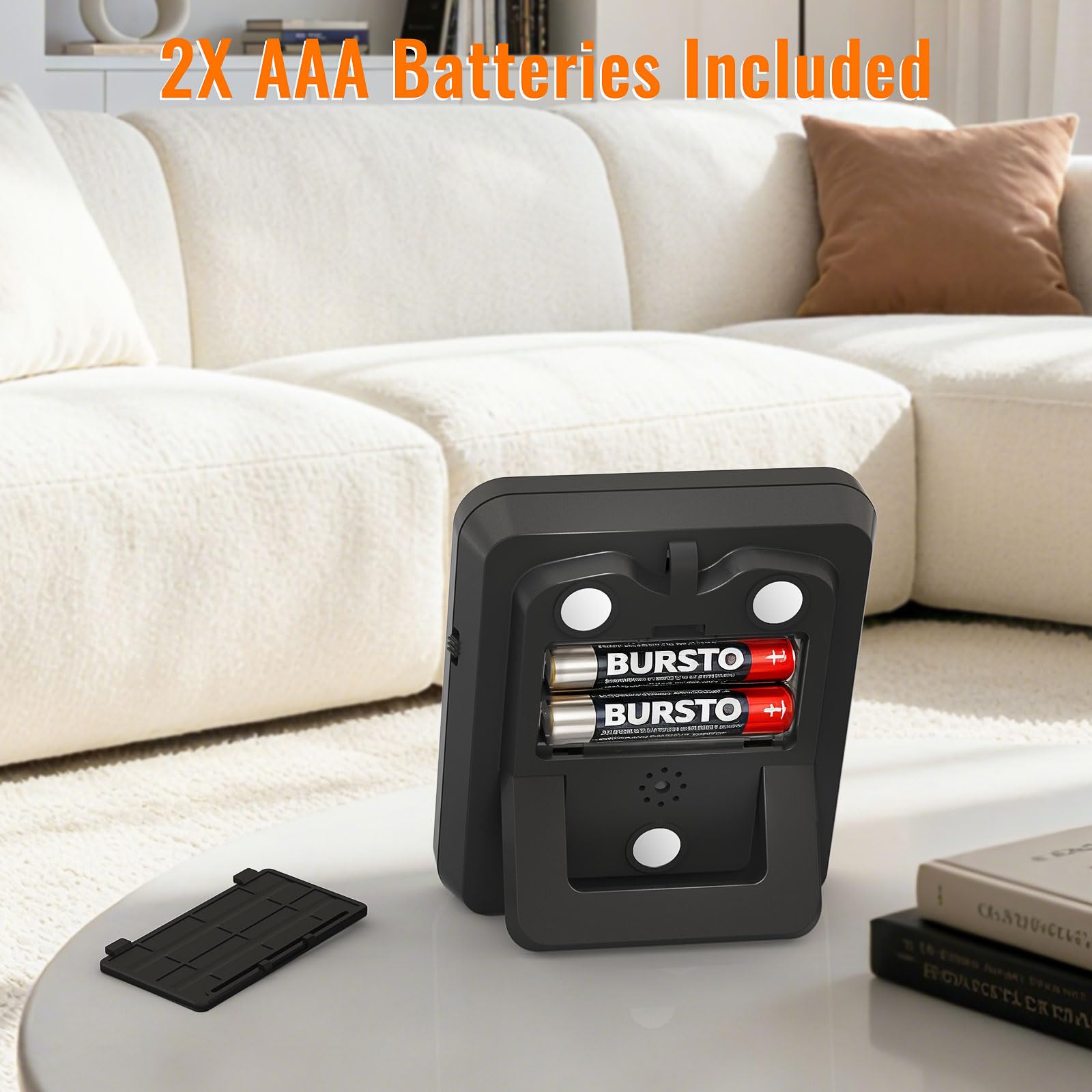 MOSTRUST timer magnetic back attachment for fridge placement convenience