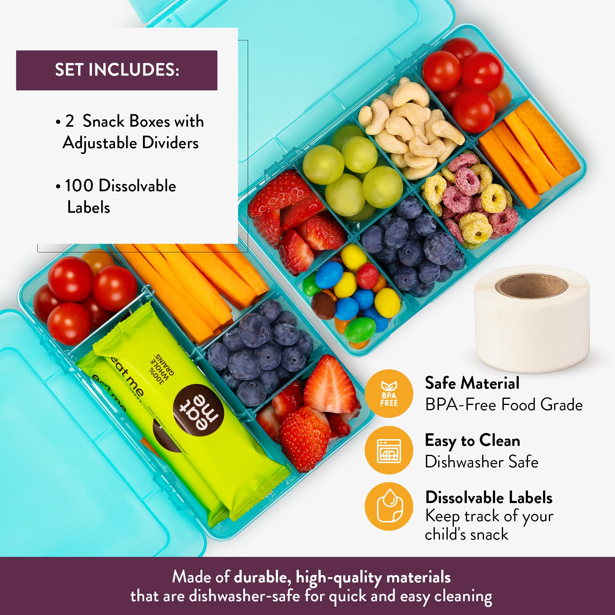 This 2-pack provides value for households needing extra containers