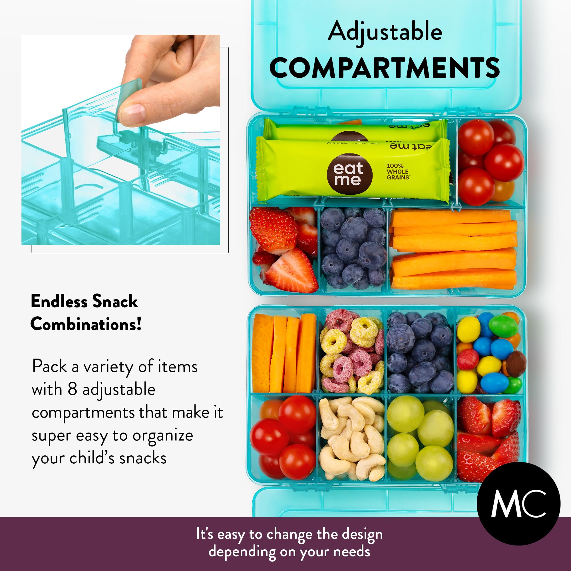 BPA-free material from MotherCould safe for kids’ snacks