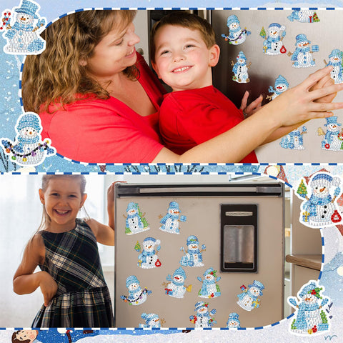 Motipuns diamond painting magnet kit with tools for easy DIY decor