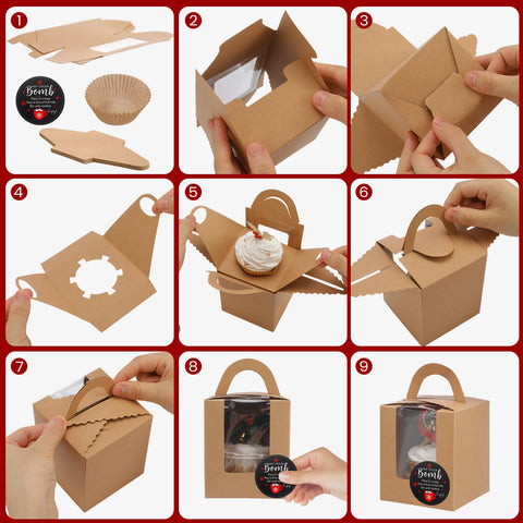 Motiskyy bulk packaging kit for 100 cocoa bomb gifts